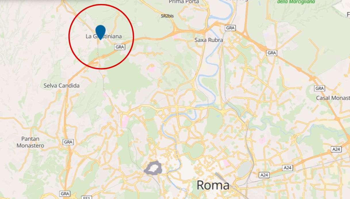 donna precipita palazzina roma