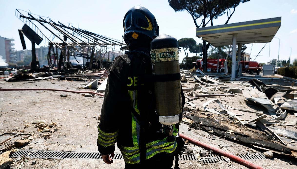 Esplosione Roma