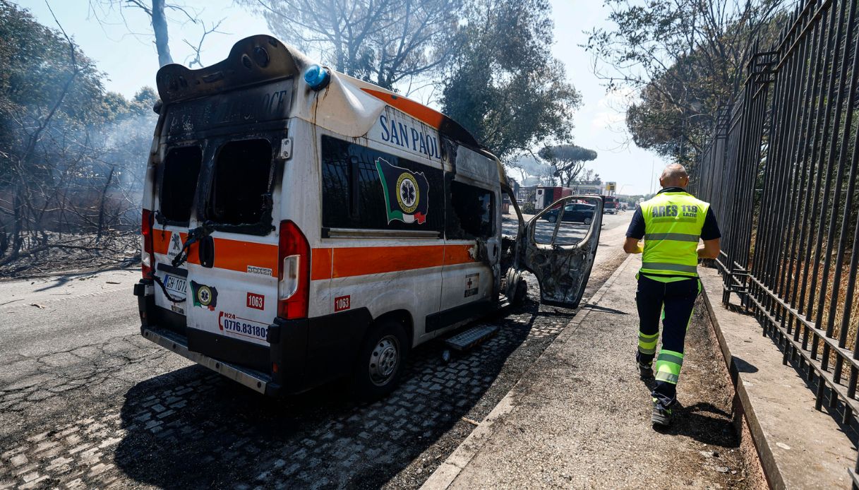 esplosione distributore benzina roma maturità gordiani
