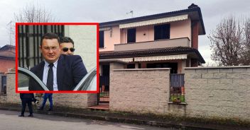 La villetta di Garlasco dove nel 2007 è stata uccisa Chiara Poggi.