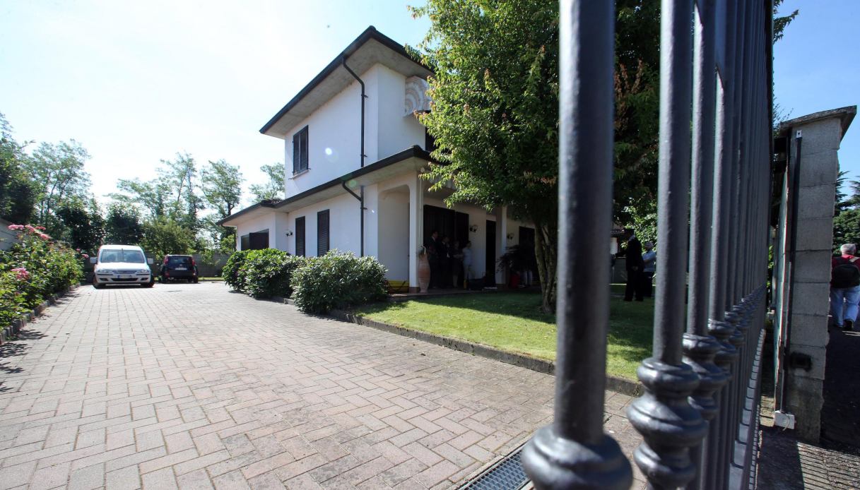 La villetta della famiglia Poggi a Garlasco