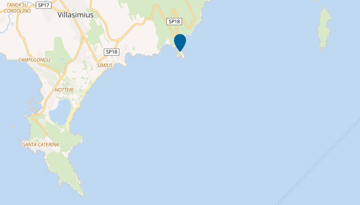 L'area in cui sono nati gli incendi intorno a Villasimuis