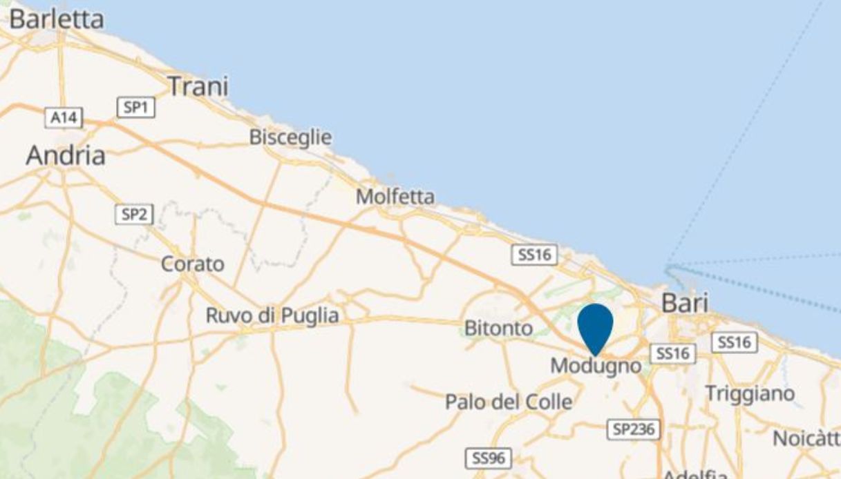 incendio modugno