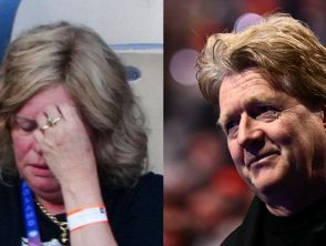 Sfida tra Sinner e Alcaraz a Wimbledon, mamma Siglinde e papà Hanspeter separati in tribuna e lei è virale