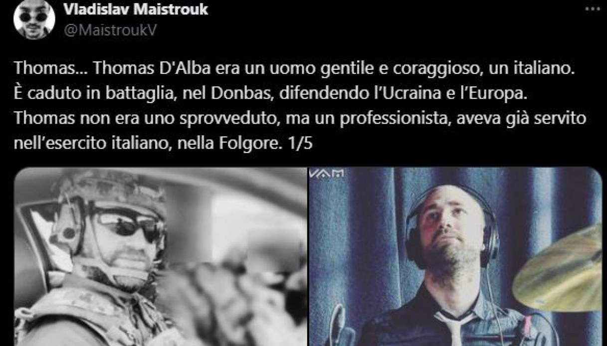 Italiano morto a Sumy