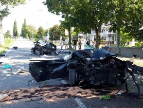 Motta di Livenza, 23enne morto per fuggire dai carabinieri: auto spezzata in due nello schianto con gli alberi