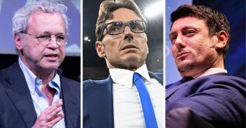 Pier Silvio Berlusconi Enrico Mentana Mediaset Andrea Giambruno