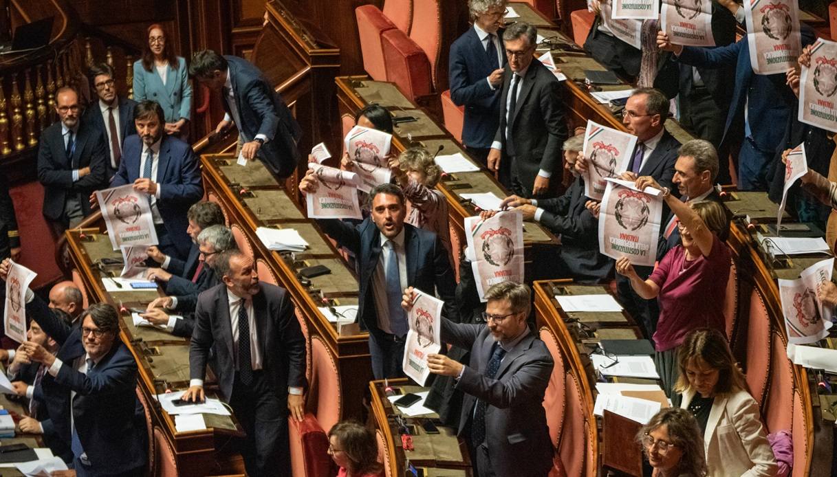 Riforma della giustizia, caos in Senato durante il voto
