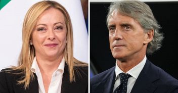 Roberto Mancini Francesco Acquaroli Marche FdI Meloni