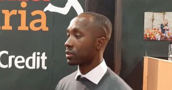 Rudy Guede presenta il suo libro Il beneficio del dubbio a Bastia Umbra.