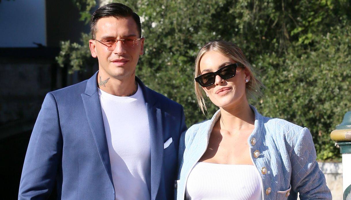 Alessandro Basciano e Sophie Codegoni a Venezia