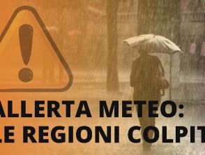 Allerta meteo gialla e arancione in 11 regioni per martedì 18 novembre, quali zone saranno più colpite