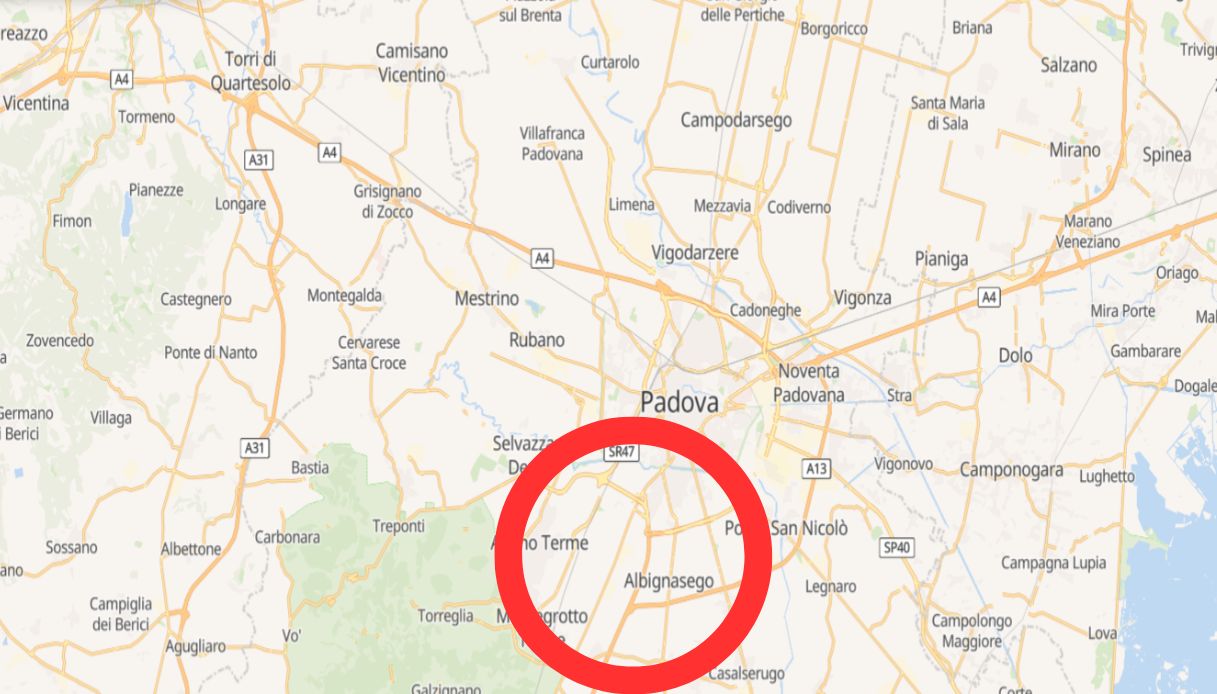 Incidente autostrada a13 furgoni morto