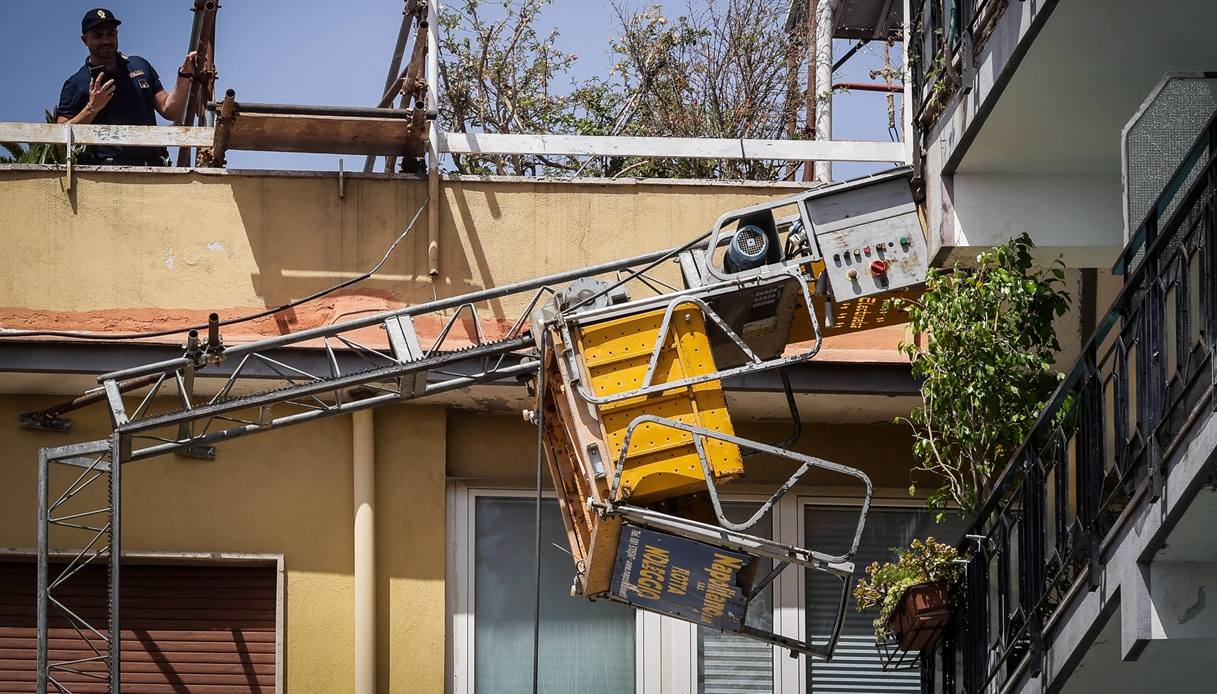 Cantiere in cui sono morti tre operai