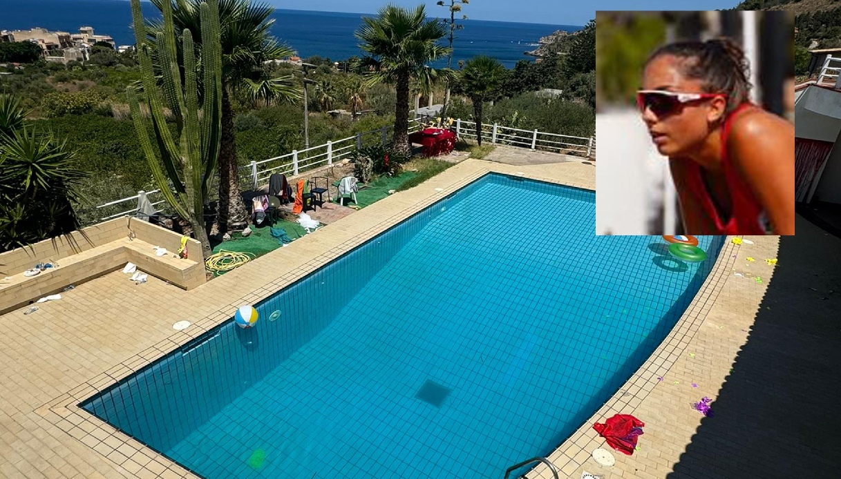 la ragazza morta in piscina