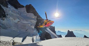 Precipita sul Monte Bianco