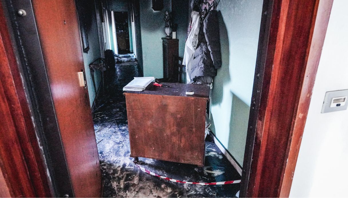 incendio in una palazzina di rivalta a torino 29enne morta e padre grave si indaga sulle cause