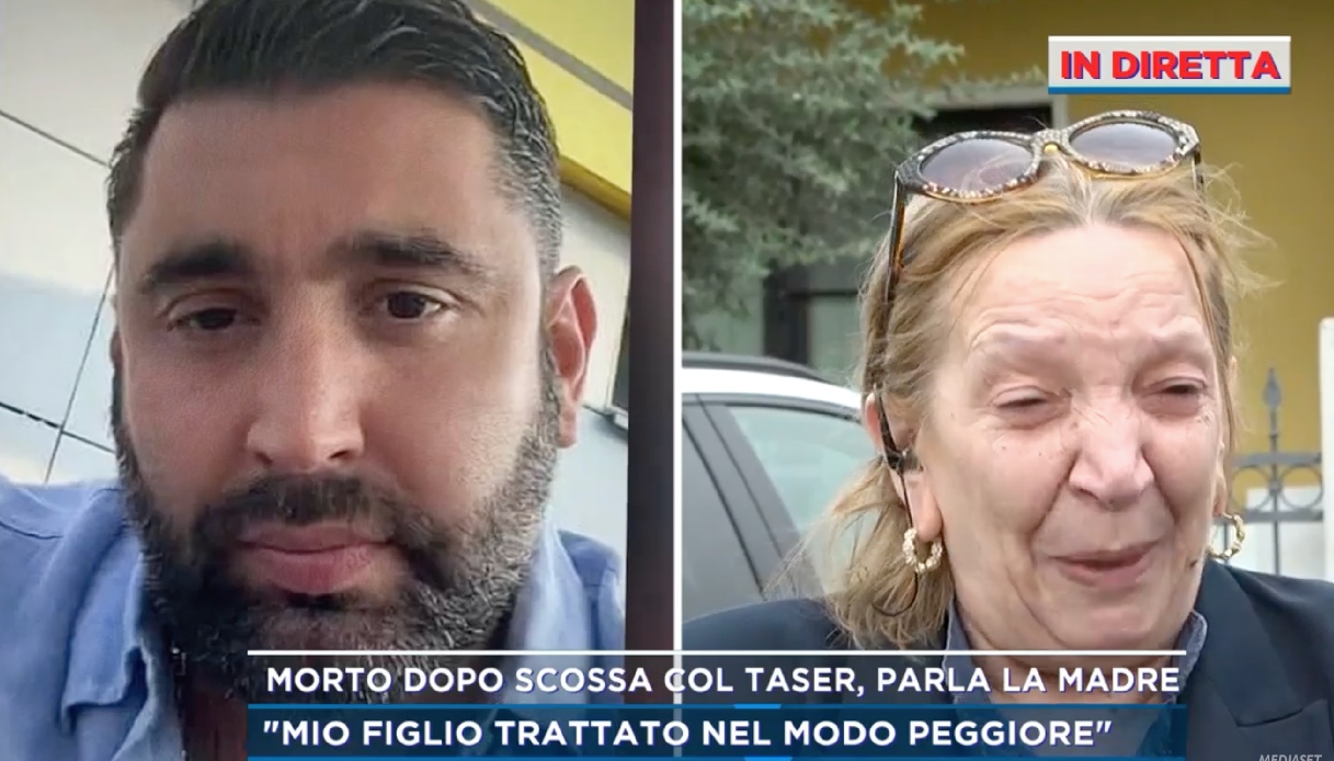 Claudio Citro morto a Reggio Emilia dopo il taser, madre in lacrime: "Era cardiopatico, chiedeva solo aiuto"