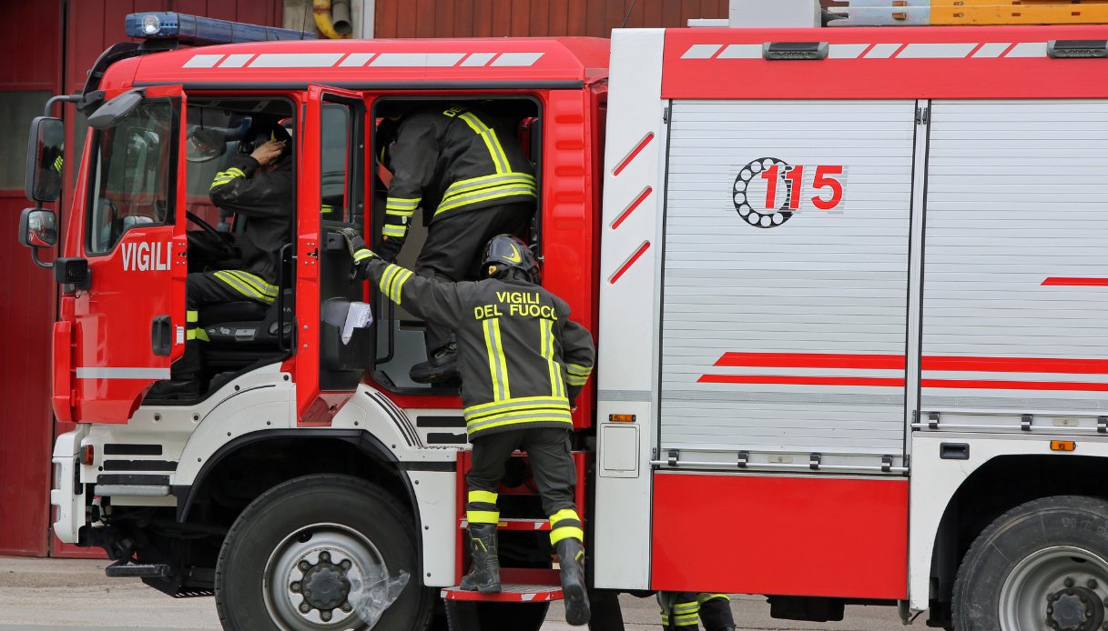 Esplosione in un
