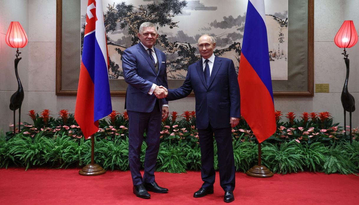 Putin e Fico a Pechino