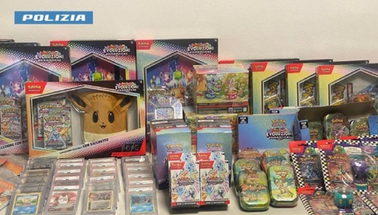 rubata a frosinone collezione di carte pokemon da 24mila euro cos236 due 30enni hanno architettato la truffa