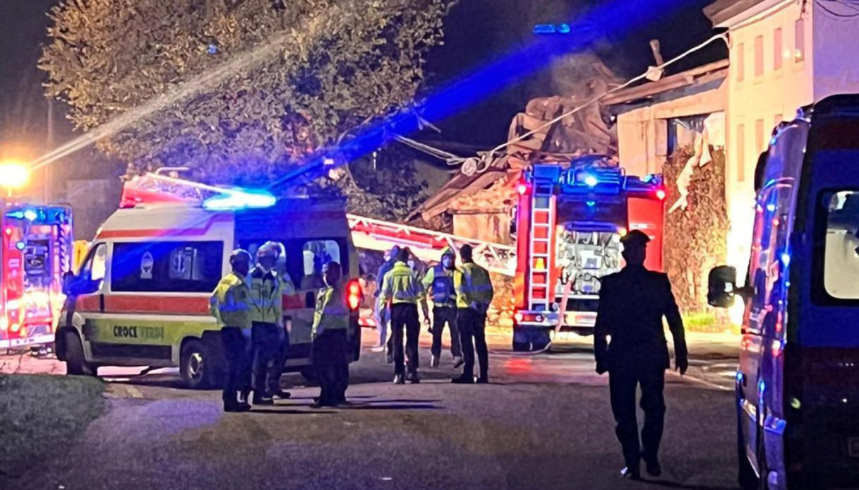 Castel d'Azzano fratelli Ramponi esplosioni