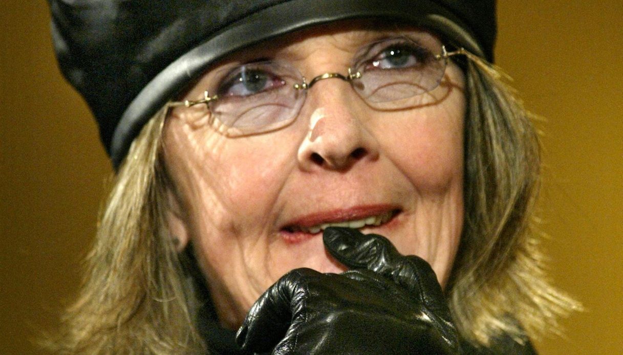 Diane Keaton in primo piano