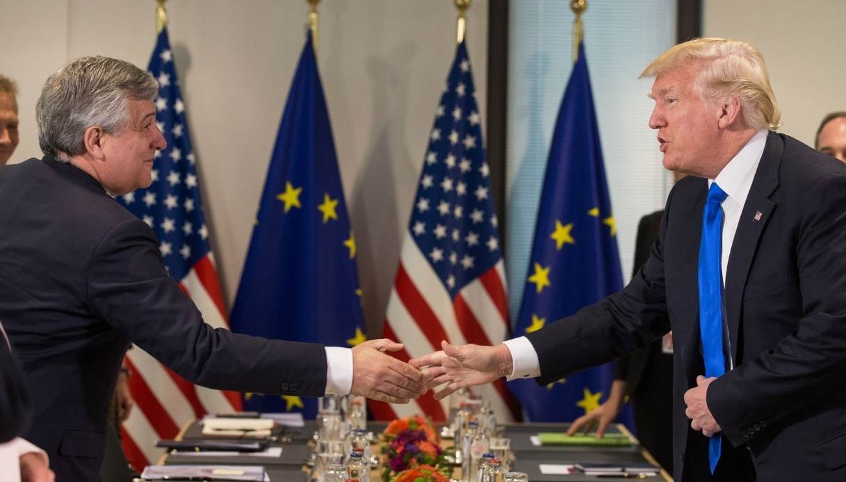 Donald Trump Antonio Tajani