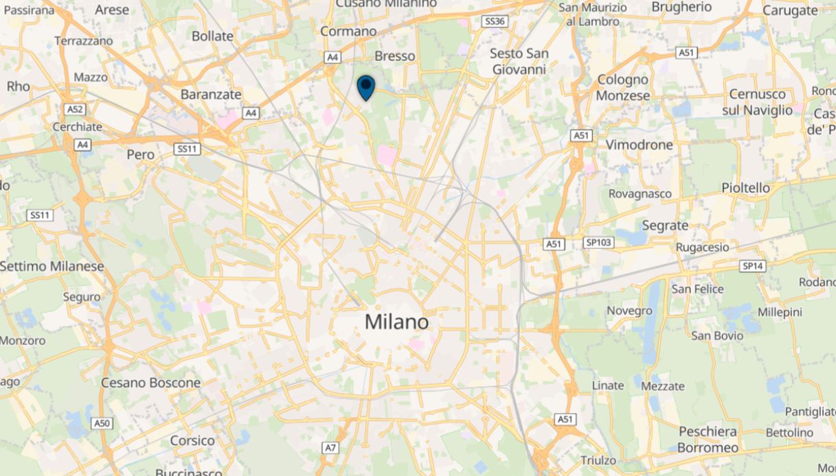 donna accoltellata via Grassini Milano