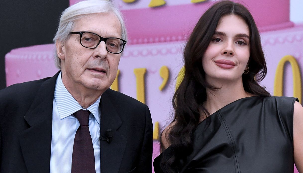 Vittorio Sgarbi e la figlia Evelina