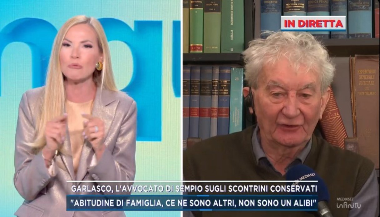 Garlasco, scontro tra Federica Panicucci e Massimo Lovati sullo scontrino di Sempio: "Lei dribbla le domande"