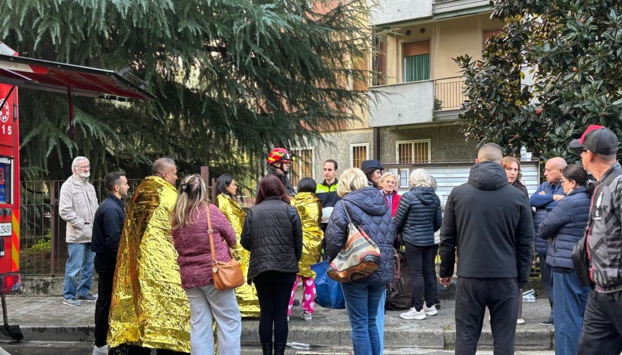 Incendio Cornaredo Milano