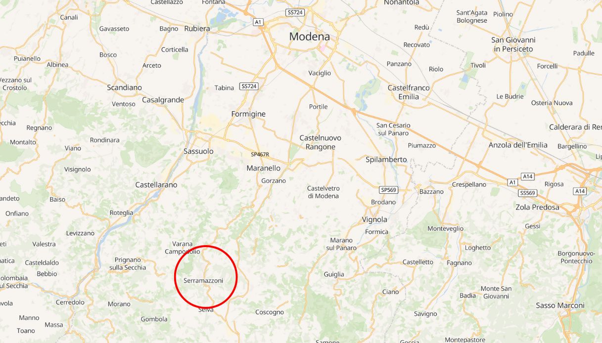 incendio nuova neon serramazzoni modena