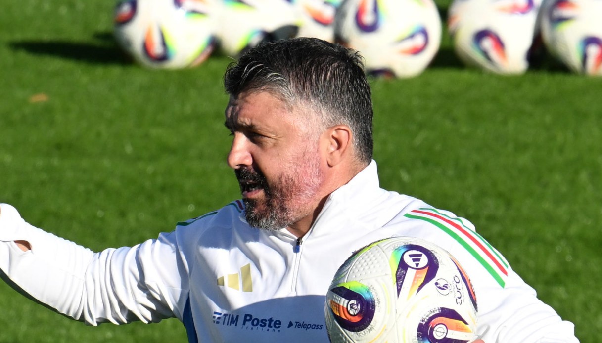 Gennaro Gattuso Ct della Nazionale Italiana di Calcio 