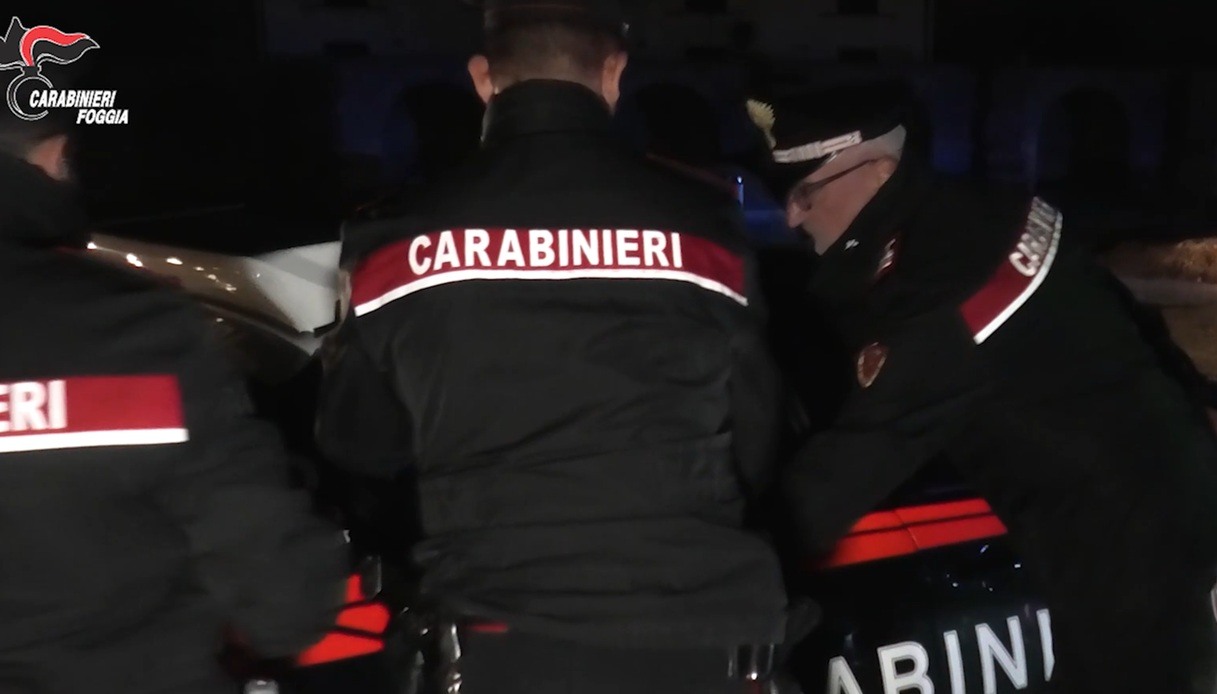 Blitz e arresto a Foggia