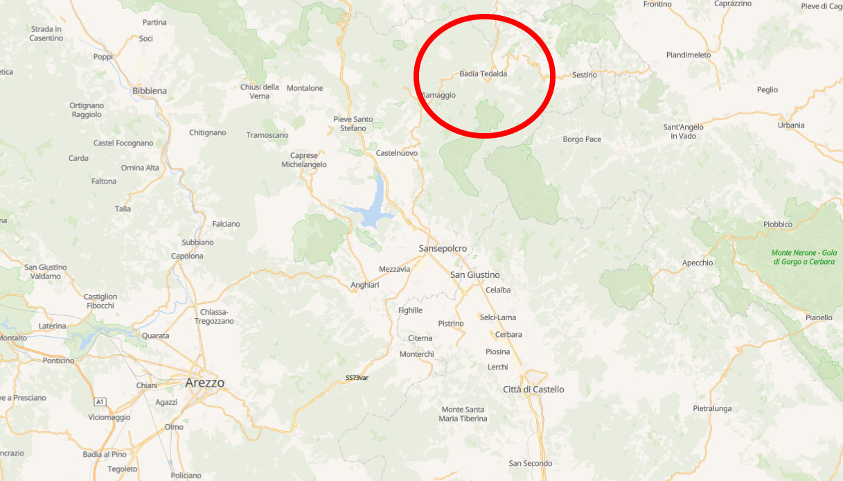 badia tedalda, provincia di Arezzo