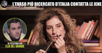 Elia Del Grande Le Iene fuga