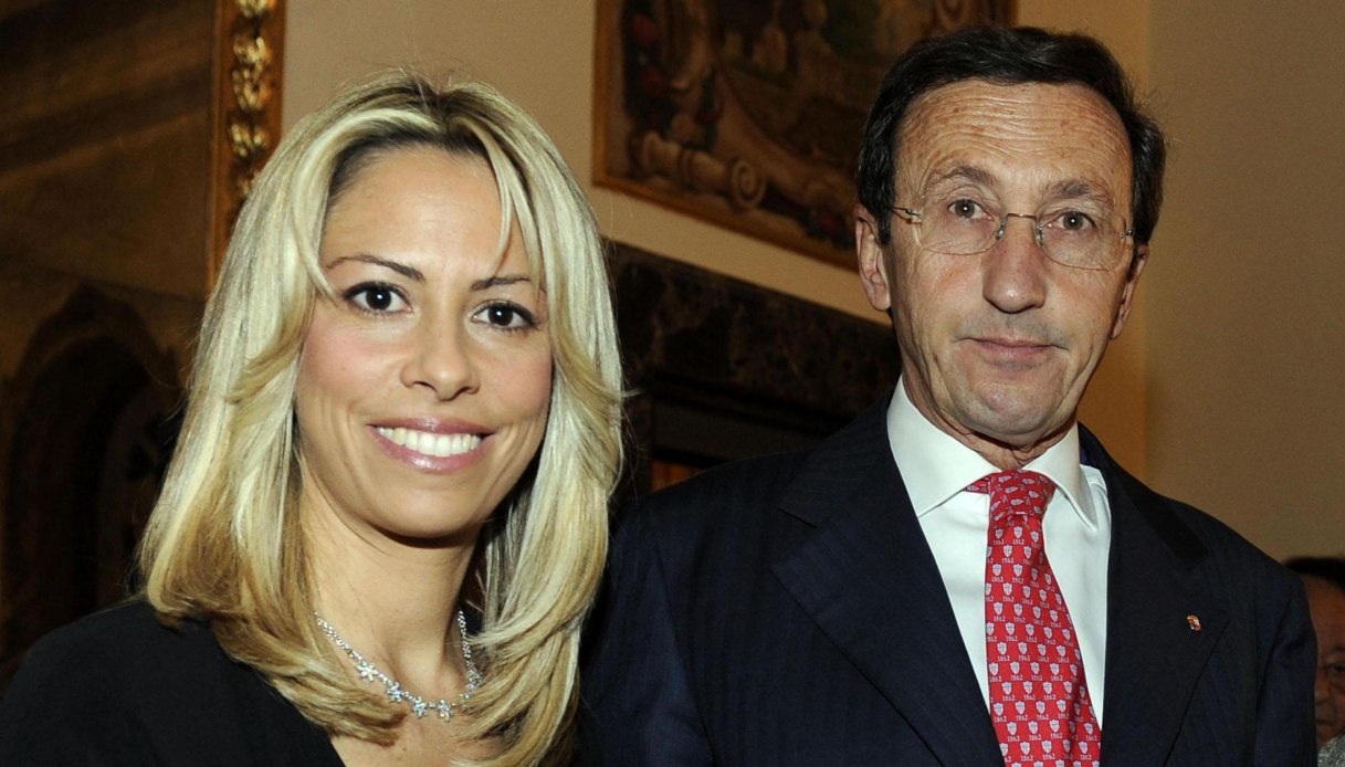 Elisabetta Tulliani e Gianfranco Fini in una foto del 2010