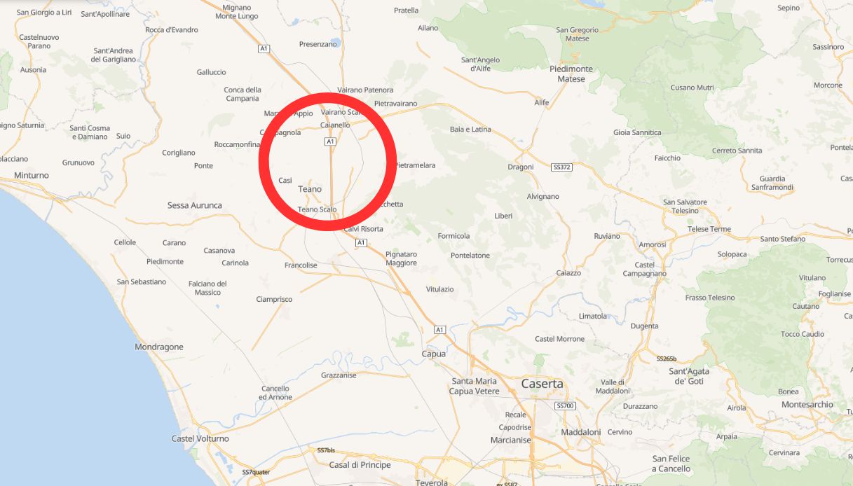 morto incidente caserta