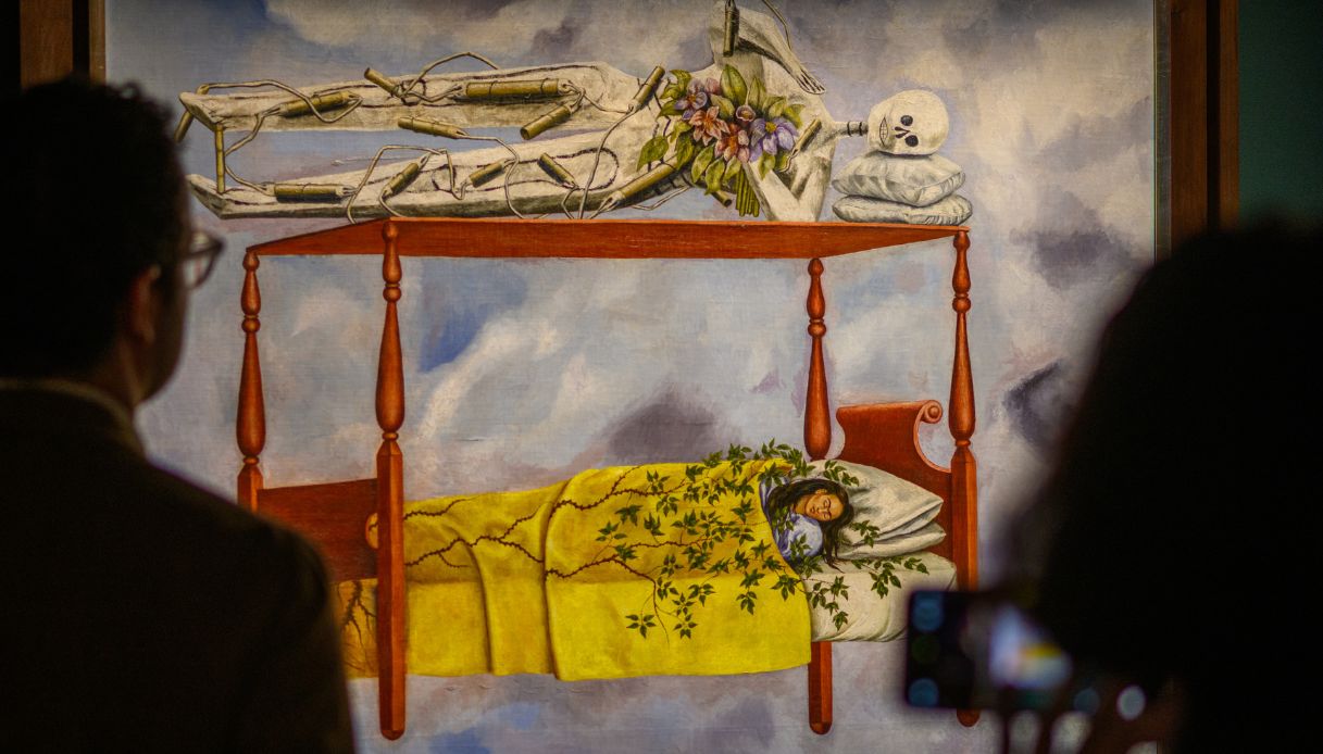 Quadro di Frida Khalo "El sueño (La cama)" venduto a 54,7 milioni di ...
