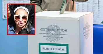 rita de crescenzo seggio votare elezioni Campania