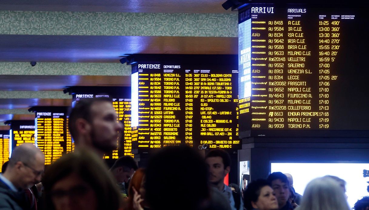 Orario treni a Termini