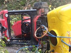 Il trattore si ribalta e resta schiacciato, operaio di 43 anni morto in una cantina di Brescia