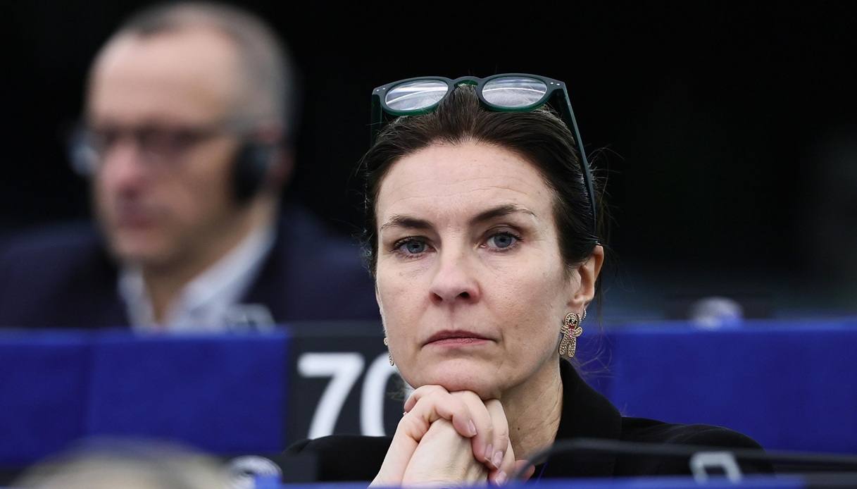 Alessandra Moretti a Strasburgo