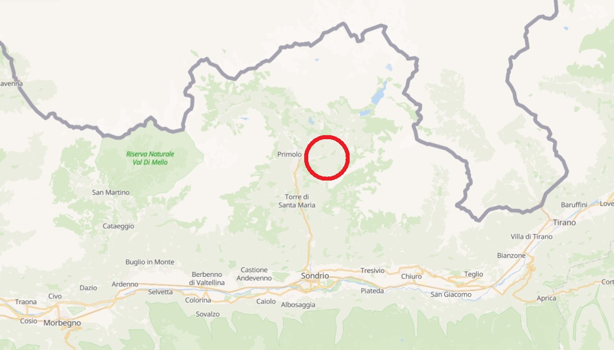 elicottero precipitato Valtellina passeggeri