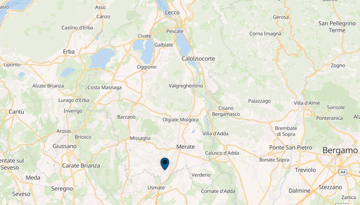 Il luogo in cui &egrave; avvenuto l'incendio