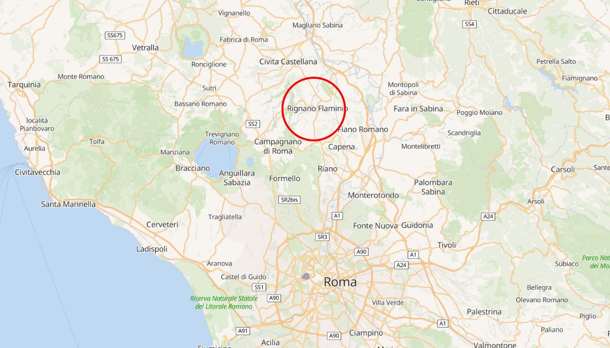 incidente rignano flaminio federico brio roma