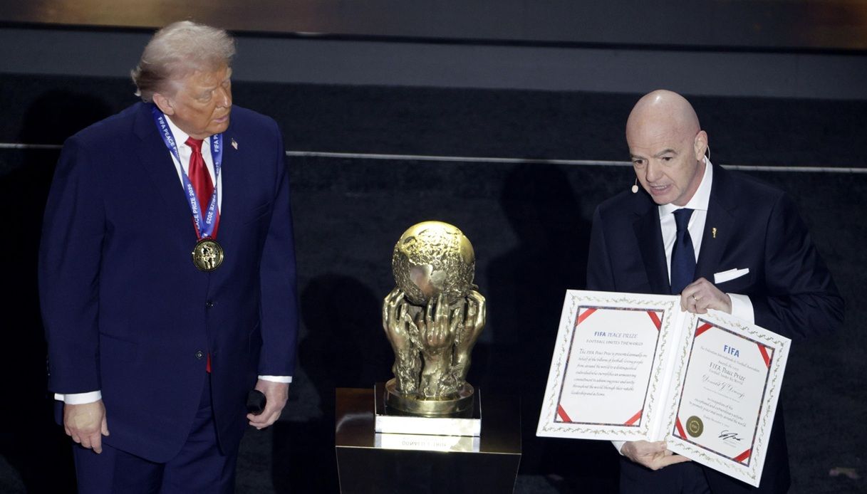 Donald Trump e Gianni Infantino
