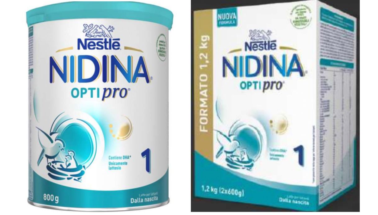 richiamo latte in polvere Nestl&egrave; lotti