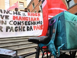 Rider in rivolta a Verbania perché ampliata l'area di consegna, 